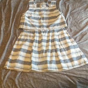 LOFT Linen Sleeveless Spring Summer Sundress